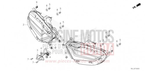FEUX COMBINES ARRIERE GL1800BDP de 2023